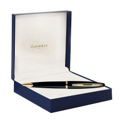 Waterman Carene Black Sea Gold Trim  Ball Pen