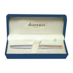 Waterman Hemisphere Ss Gold Trim  Fountain Pen Fine Nib