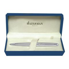 Waterman Hemisphere Stainless Steel  Chrome Trim  Ball Pen