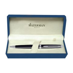 Waterman Hemisphere Mars Black Chrome Trim  Ball Pen