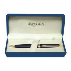 Waterman Hemisphere Matt Black Gold Trim  Ball Pen