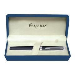 Waterman Hemisphere Matt Black Chrome Trim  Roller Ball Pen