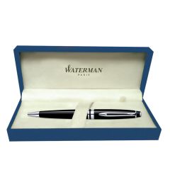 Waterman Expert Black Chrome Trim  Ball Pen