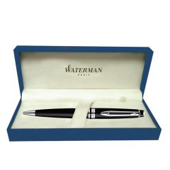 Waterman Expert Matte Black Chrome Trim  Ball Pen