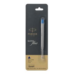 Parker Quink Flow Ball Pen Refill Blue Ink Color Fine Tip