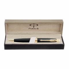 Parker Aster Matte Black Gold Trim Ball Pen