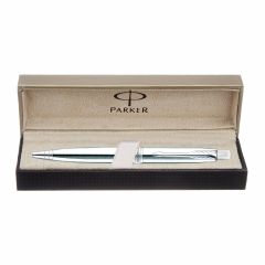 Parker Aster Shiny Chrome Chrome Trim Ball Pen