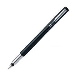 Parker Vector Standard Fountain Pen Fine Tip With 1  Ink Cartridge Black Body Color