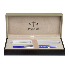 Parker Odyssey Silver Chrome Trim Roller Ball Pen